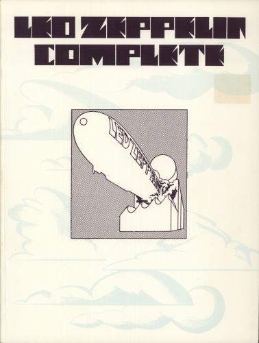 Led Zeppelin Complete book US ZEPBKCO229882