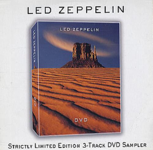 Led Zeppelin DVD Sampler DVD Japanese ZEPDDDV347382