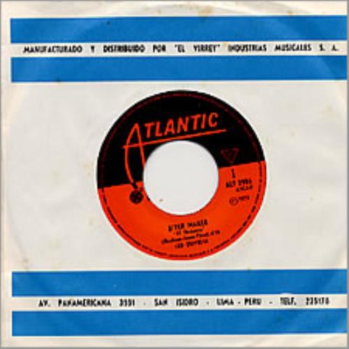 Led Zeppelin D'yer Maker 7" vinyl single (7 inch record / 45) Peruvian ZEP07DY120877