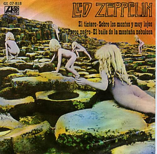 Led Zeppelin El Tintero EP 7" vinyl single (7 inch record / 45) Mexican ZEP07EL150221