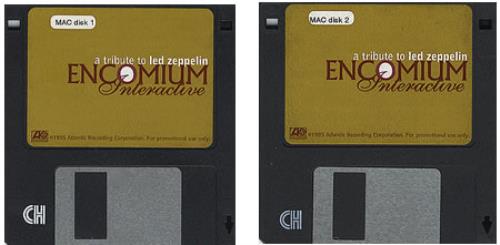 Led Zeppelin Encomium Interactive - For Mac/Windows PCs memorabilia US ZEPMMEN135160