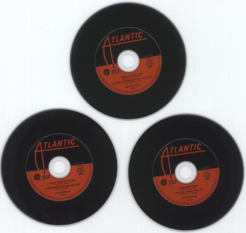 Led Zeppelin Good Times Bad Times / Whole Lotta Love / Immigrant Song 3-CD album set (Triple CD) Japanese ZEP3CGO132070