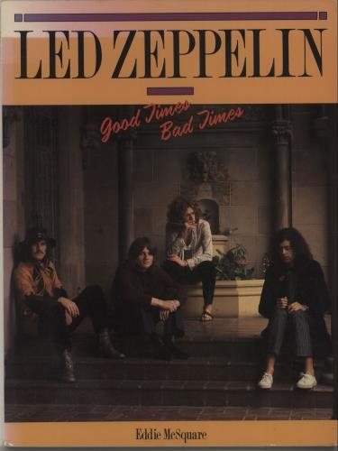 Led Zeppelin Good Times Bad Times book UK ZEPBKGO518933