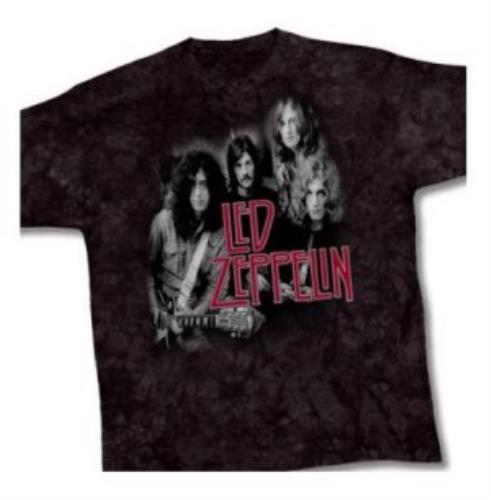 Led Zeppelin Group Tie-Dye T-Shirt - XL t-shirt US ZEPTSGR354707