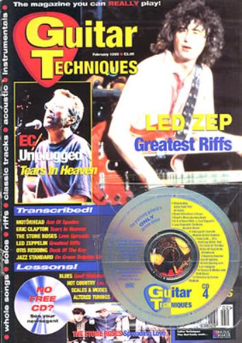 Led Zeppelin Guitar Techniques magazine UK ZEPMAGU340832