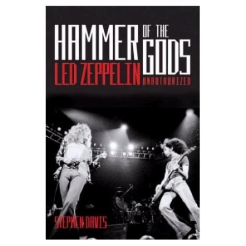 Led Zeppelin Hammer Of The Gods book UK ZEPBKHA403310