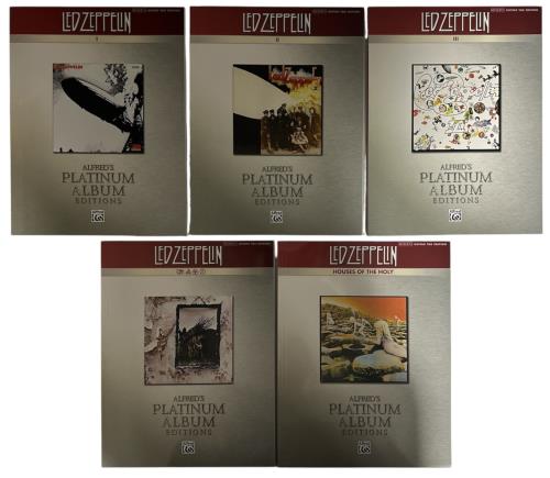 Led Zeppelin I - II - III - IV - Houses Of The Holy book UK ZEPBKII876234
