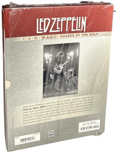 Led Zeppelin I - II - III - IV - Houses Of The Holy book UK ZEPBKII876234