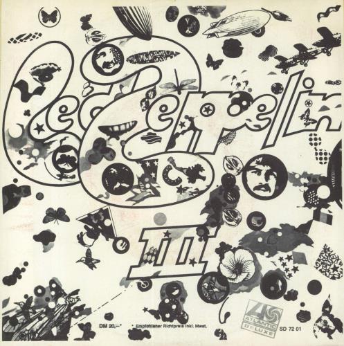 Led Zeppelin Immigrant Song 7" vinyl single (7 inch record / 45) German ZEP07IM228998