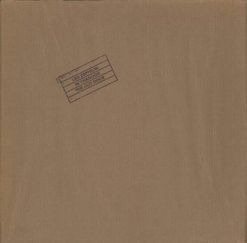 Led Zeppelin In Through The Out Door - 1st B - Complete - VG vinyl LP album (LP record) UK ZEPLPIN805218