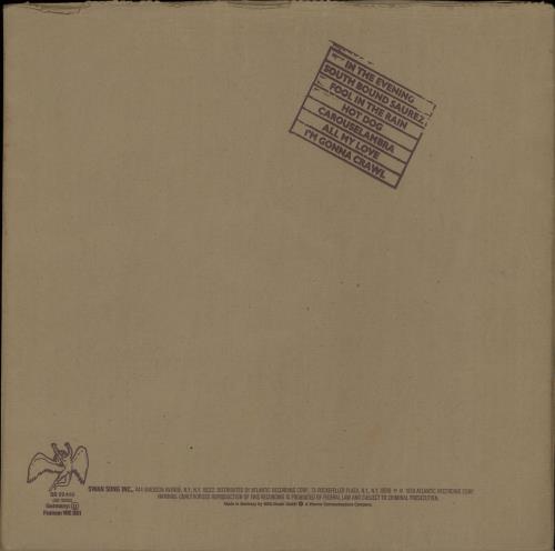 Led Zeppelin In Through The Out Door - 1st B - Complete vinyl LP album (LP record) German ZEPLPIN212603