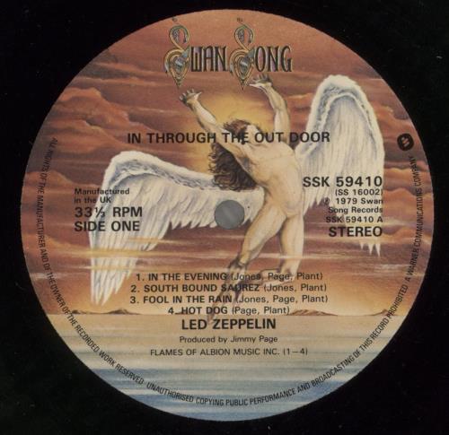 Led Zeppelin In Through The Out Door - 1st C vinyl LP album (LP record) UK ZEPLPIN868935
