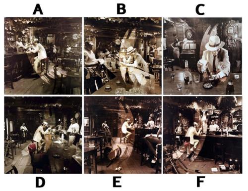 Led Zeppelin In Through The Out Door - Complete Set vinyl LP album (LP record) UK ZEPLPIN115318