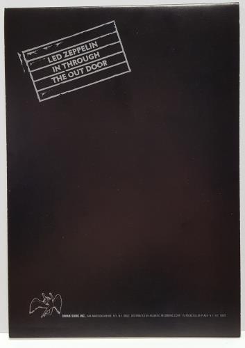 Led Zeppelin In Through The Out Door - Letter Pad memorabilia Japanese ZEPMMIN658767