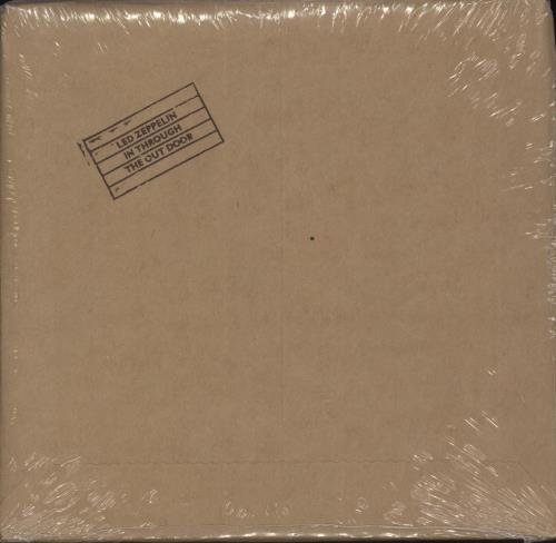Led Zeppelin In Through The Out Door CD album (CDLP) German ZEPCDIN866982