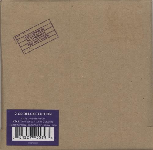 Led Zeppelin In Through The Out Door 2 CD album set (Double CD) UK ZEP2CIN872645