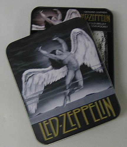 Led Zeppelin Leather Bi-Fold Wallet memorabilia UK ZEPMMLE364567
