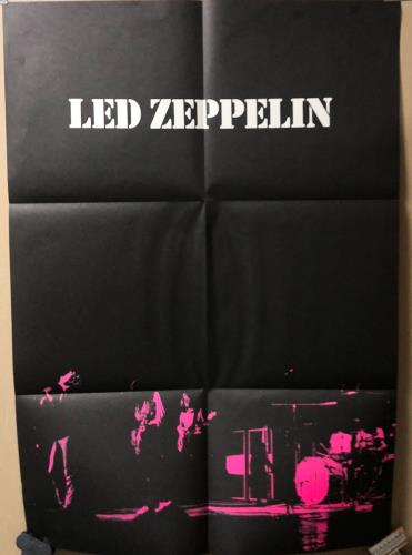 Led Zeppelin Led Zeppelin + Poster vinyl LP album (LP record) Japanese ZEPLPLE725952