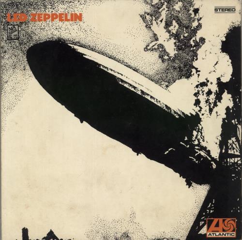 Led Zeppelin Led Zeppelin - 2nd variant 1st - Correction Stickered vinyl LP album (LP record) Japanese ZEPLPLE871594
