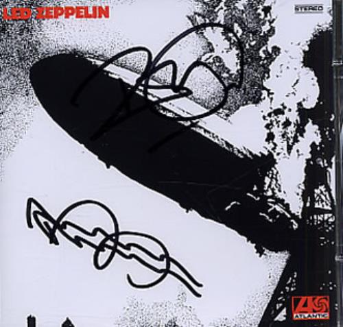 Led Zeppelin Led Zeppelin - Autographed Twice! CD album (CDLP) German ZEPCDLE331688