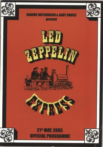 Led Zeppelin Led Zeppelin Express 2005 tour programme UK ZEPTRLE693628