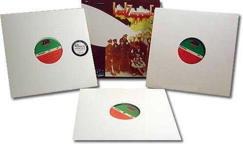 Led Zeppelin Led Zeppelin II - 45RPM Series - 200gm Audiophile 4-LP vinyl album record set US ZEP4LLE398402