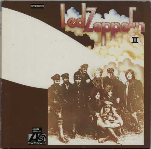 Led Zeppelin Led Zeppelin II - Early 80s - GEMA vinyl LP album (LP record) German ZEPLPLE609832