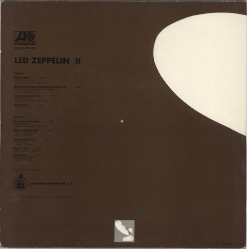 Led Zeppelin Led Zeppelin II - EX vinyl LP album (LP record) Spanish ZEPLPLE266761
