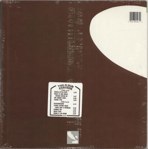 Led Zeppelin Led Zeppelin II - Sealed vinyl LP album (LP record) US ZEPLPLE380643
