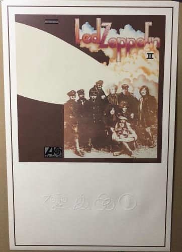 Led Zeppelin Led Zeppelin II poster UK ZEPPOLE646047