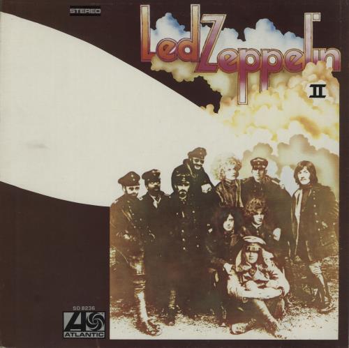 Led Zeppelin Led Zeppelin II vinyl LP album (LP record) New Zealand ZEPLPLE671261