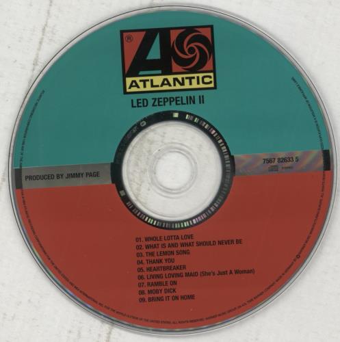 Led Zeppelin Led Zeppelin II CD album (CDLP) Japanese ZEPCDLE673289