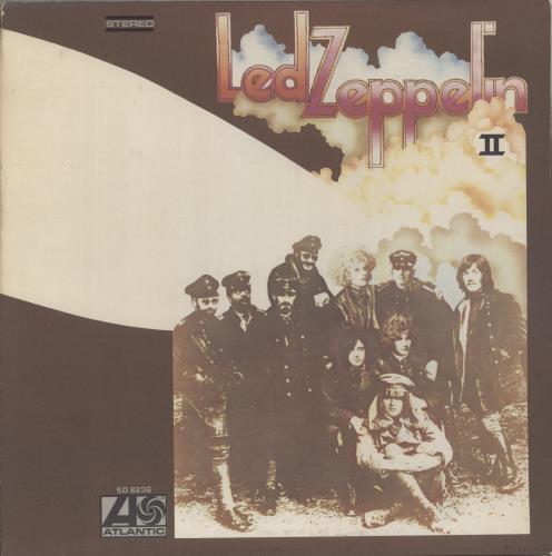Led Zeppelin Led Zeppelin II vinyl LP album (LP record) US ZEPLPLE887455