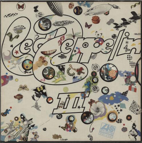 Led Zeppelin Led Zeppelin III - 4th - VG+/EX- vinyl LP album (LP record) UK ZEPLPLE454995