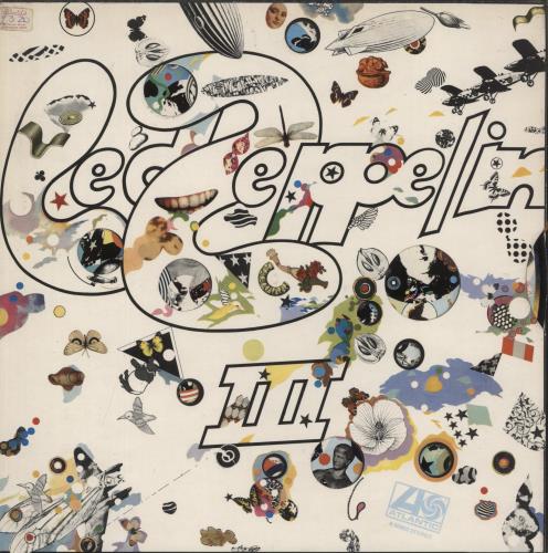 Led Zeppelin Led Zeppelin III - 8th vinyl LP album (LP record) UK ZEPLPLE646909