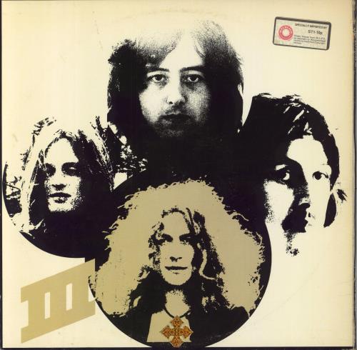 Led Zeppelin Led Zeppelin III - EX vinyl LP album (LP record) Canadian ZEPLPLE795412