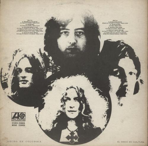 Led Zeppelin Led Zeppelin III - VG vinyl LP album (LP record) Colombian ZEPLPLE873607