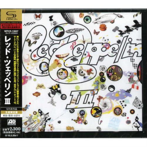 Led Zeppelin Led Zeppelin III SHM CD Japanese ZEPHMLE473468