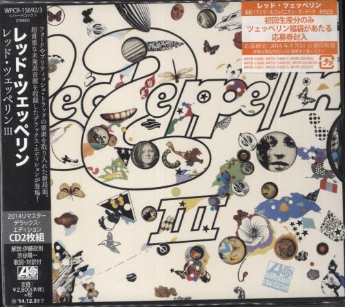 Led Zeppelin Led Zeppelin III 2 CD album set (Double CD) Japanese ZEP2CLE608710
