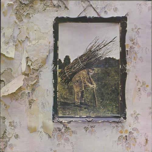 Led Zeppelin Led Zeppelin IV - 4th - Crossed out B vinyl LP album (LP record) UK ZEPLPLE712922