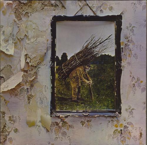 Led Zeppelin Led Zeppelin IV - 80s vinyl LP album (LP record) German ZEPLPLE812082