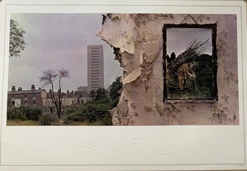 Led Zeppelin Led Zeppelin IV poster UK ZEPPOLE706134