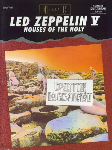 Led Zeppelin Led Zeppelin V - Houses Of The Holy book US ZEPBKLE832540