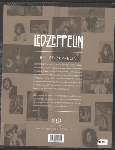 Led Zeppelin Led Zeppelin book UK ZEPBKLE717010