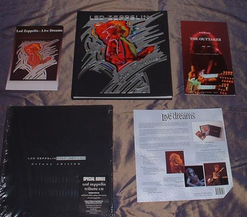 Led Zeppelin Live Dreams Deluxe Edition - Complete/Sealed book US ZEPBKLI309399