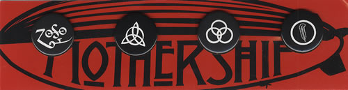 Led Zeppelin Mothership - Badge/stickers bundle Bundles UK ZEPBUMO421188