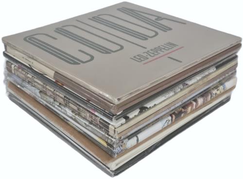 Led Zeppelin Paper Sleeve Collection - German CD album (CDLP) German ZEPCDPA610358