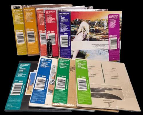 Led Zeppelin Paper Sleeve Collection - Sealed CD album (CDLP) UK ZEPCDPA789300