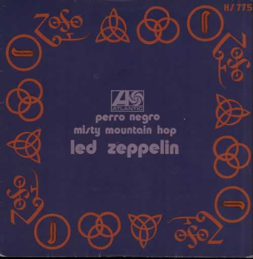 Led Zeppelin Perro Negro - Black Dog 7" vinyl single (7 inch record / 45) Spanish ZEP07PE291611