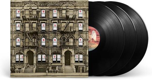 Led Zeppelin Physical Graffiti - 50th Anniversary Deluxe Edition + Bonus Poster - Sealed 3-LP vinyl record set (Triple LP Album) UK ZEP3LPH874075